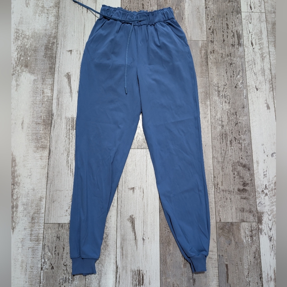 Lululemon Stretch High-Rise JoggerFull Length‎ Blue Size 2